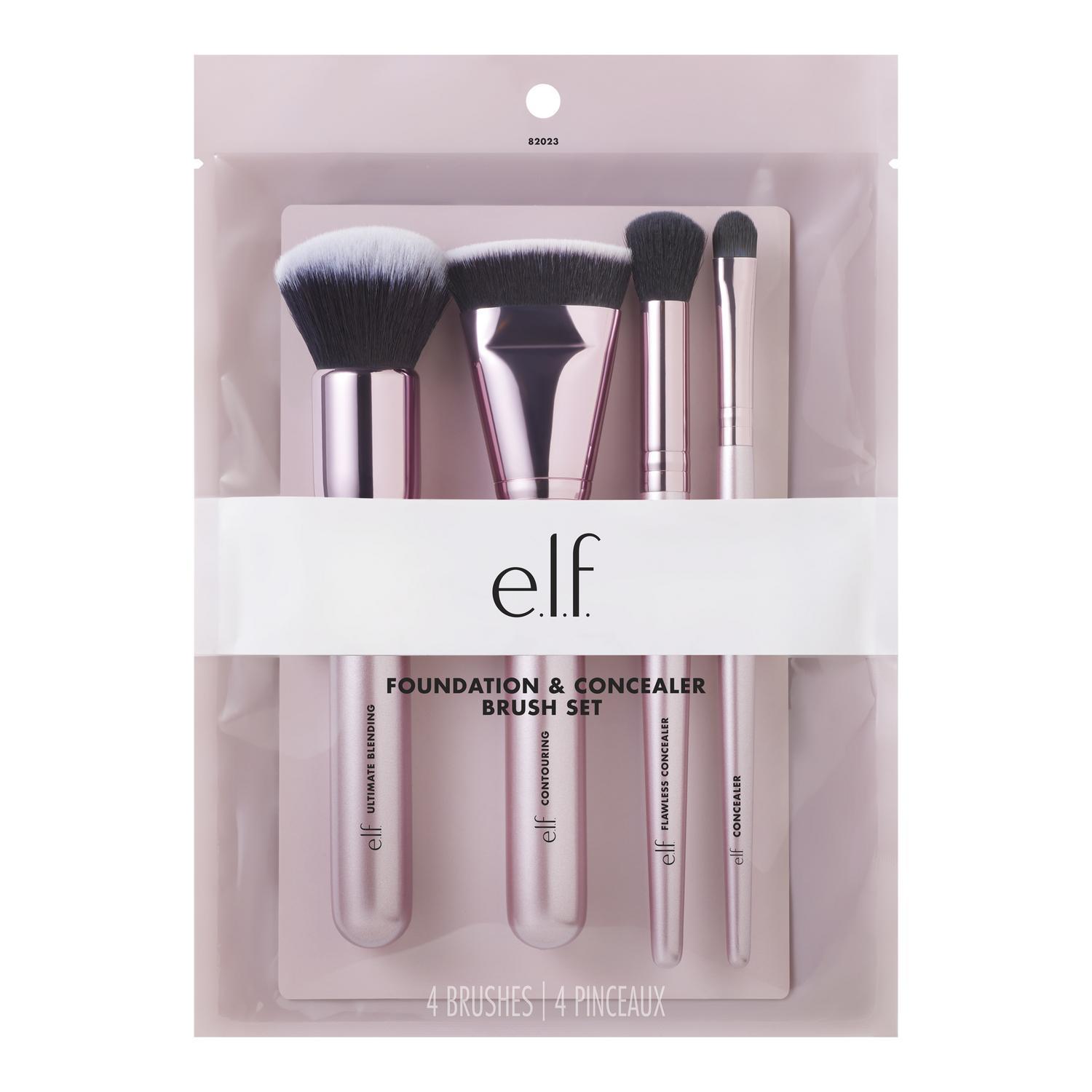 E.L.F. FOUNDATION & CONCEALER BRUSH SET (JUEGO DE  BROCHAS)
